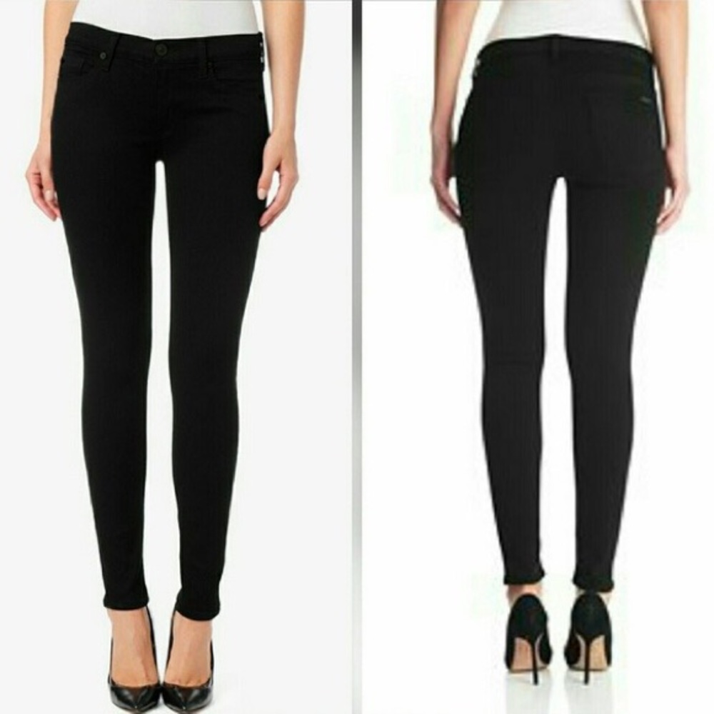 Hudson Crop Krista Super Skinny Jeans
